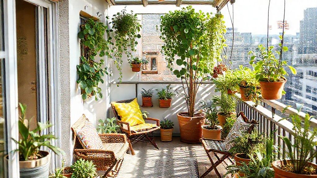Dein Mini-Balkon: Geniale DIY-Ideen für kleine Räume!