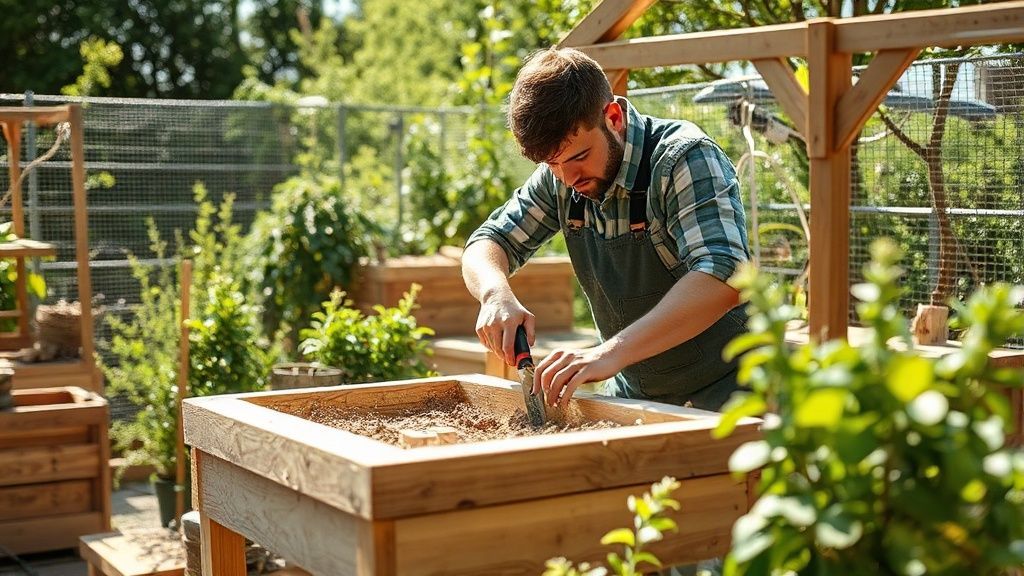 Dein Hochbeet: Bauen, Sparen, Ernten!